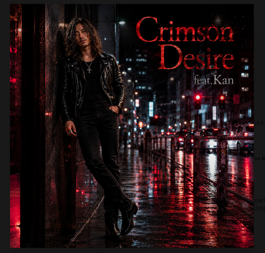 Crimson Desire feat. Kan ジャケット
